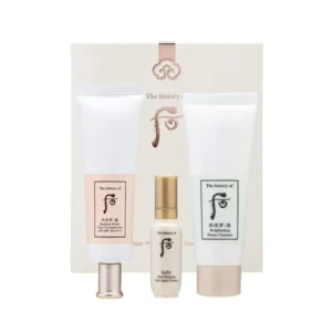 the whoo gongjinhyang seol radiant white tone up sunscreen 3pcs special set