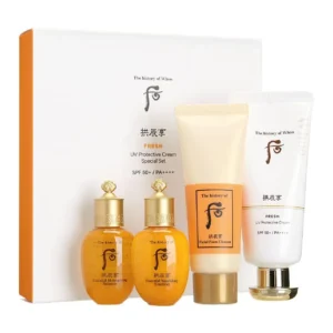 the whoo gongjinhyang fresh uv protective cream special set