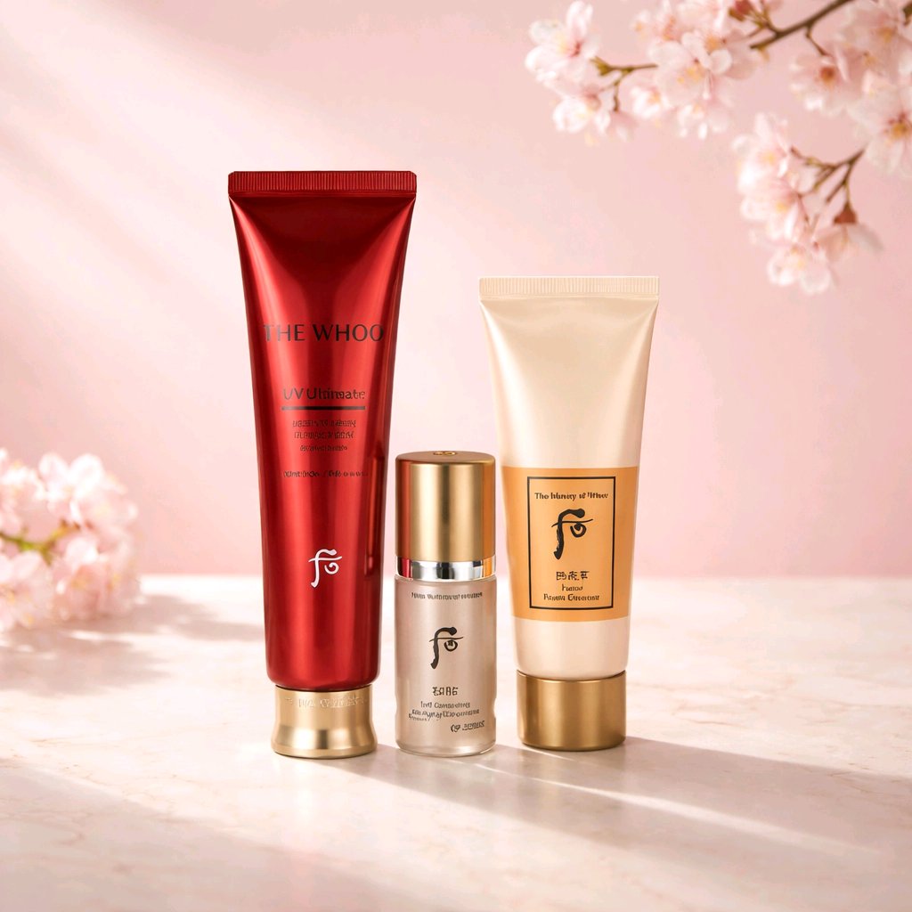 THE WHOO - UV Ultimate Red Vitamin Sunscreen 75mL Special SET SPF50+ PA++++