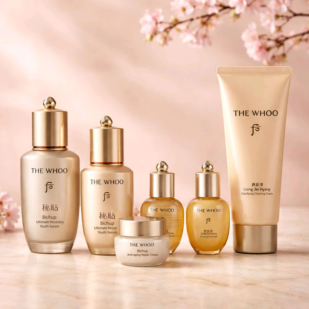 THE WHOO - Bichup Ultimate Recovery Youth Serum 6 Pcs Special Set - Image 2