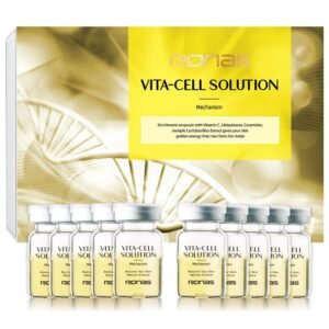 VITA Cell Solution,Anti Aging Serum for Face neck- 10 vials (.16oz each)