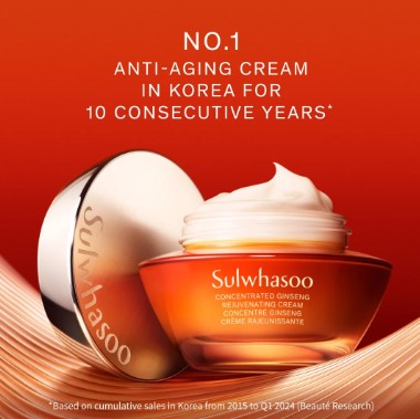 SULWHASOO Concentrated Ginseng Rejuvenating Cream Perfecting Rich 6pcs: 60th Anniversary Edition - Image 3