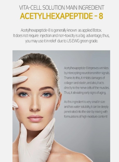 RONAS - VITA Cell Solution,Anti Aging Serum for Face neck- 10 vials (.16oz each) - Image 2