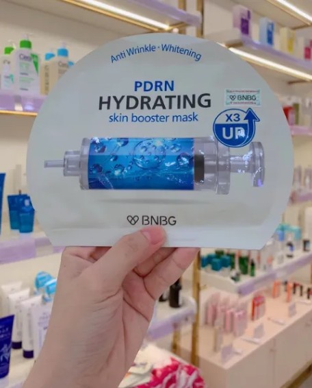 BNBG - Hydrating PDRN Skin Booster Mask - 30 mL X10 masks - Image 2
