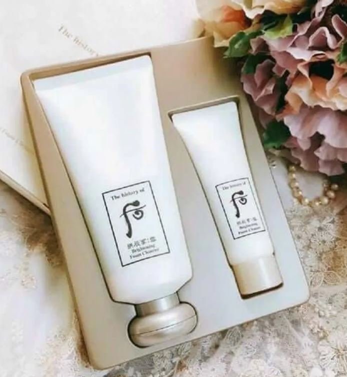 Gongjinhyang Seol Brightening Foam Cleanser Set