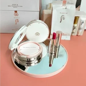 Gongjinhyang Seol Radiant White Tone Up Sun Cushion +1 Refill Special 4 Pcs Set