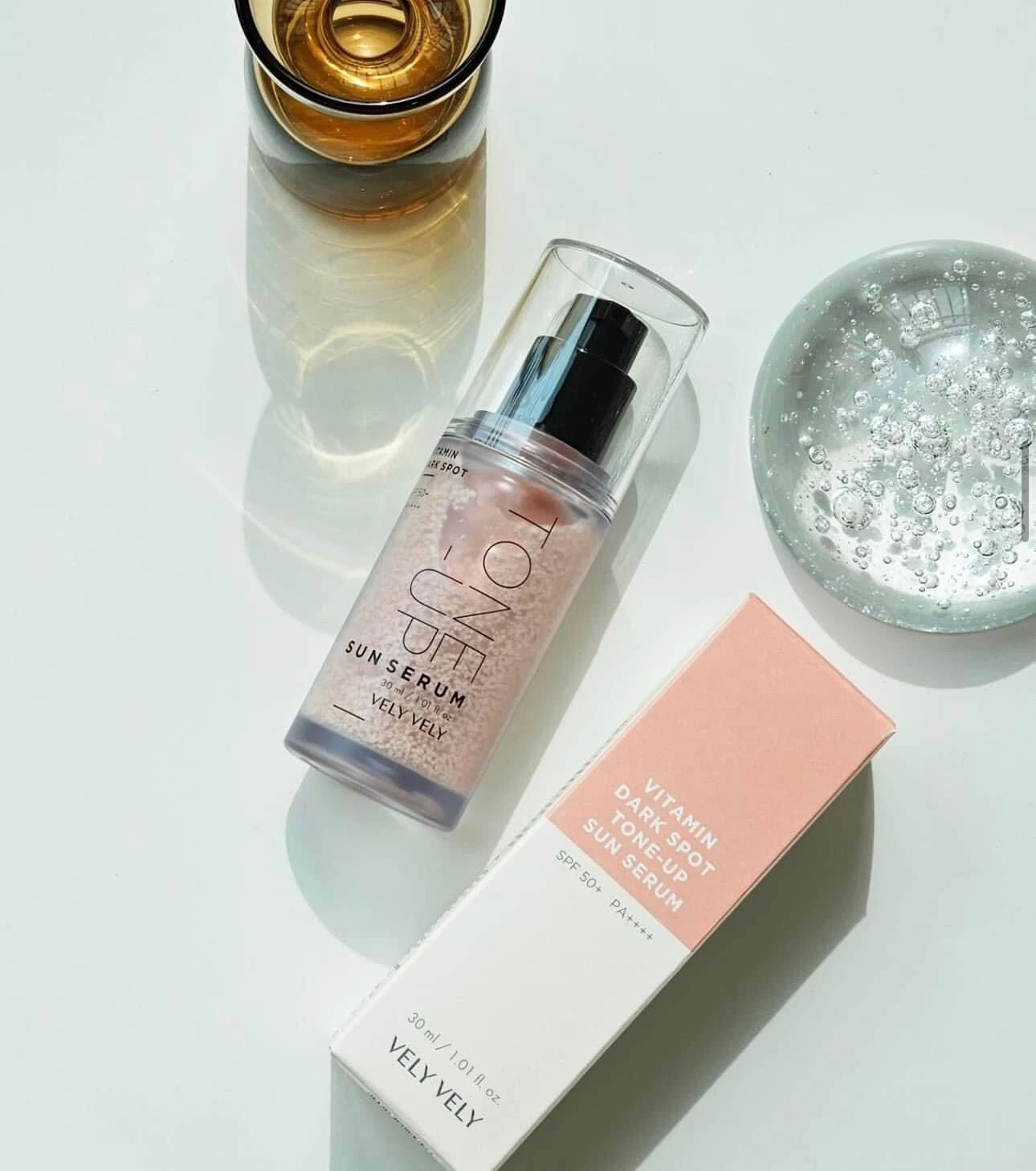 Vitamin Dark-spot Tone-up Sun Serum SPF50+/PA++++ 30mL - Image 3