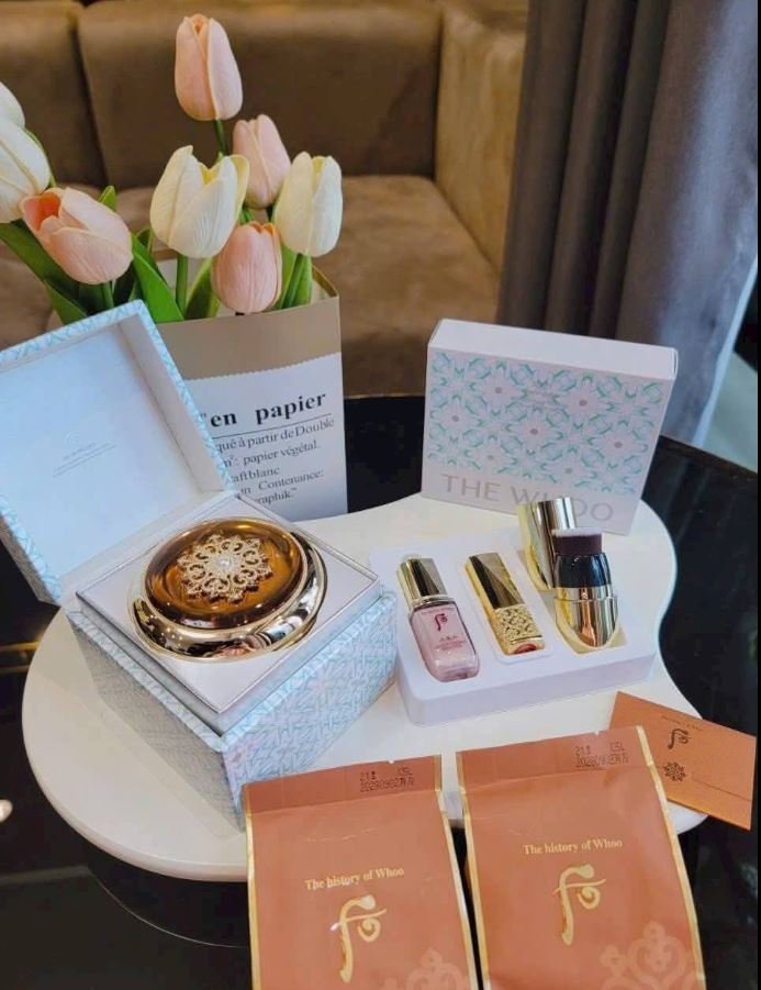 Cheongidan Radiant Essence UV Protection Cushion Bonus set +2 Refills 15g each - Image 4