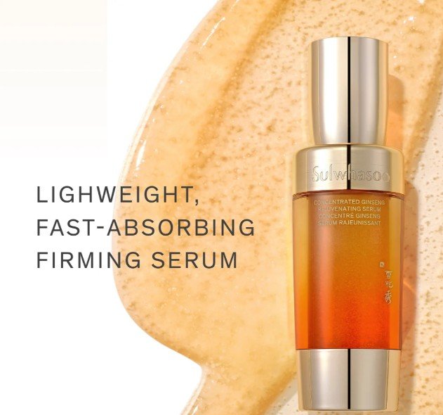 Sulwhasoo Concentrated Ginseng Rejuvenating Serum 8mL (Travel size): Anti-aging serum with Retinol-infused capsules. - Image 2
