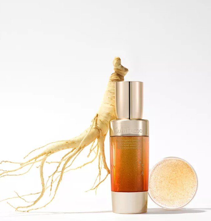 Sulwhasoo Concentrated Ginseng Rejuvenating Serum 8mL (Travel size): Anti-aging serum with Retinol-infused capsules.
