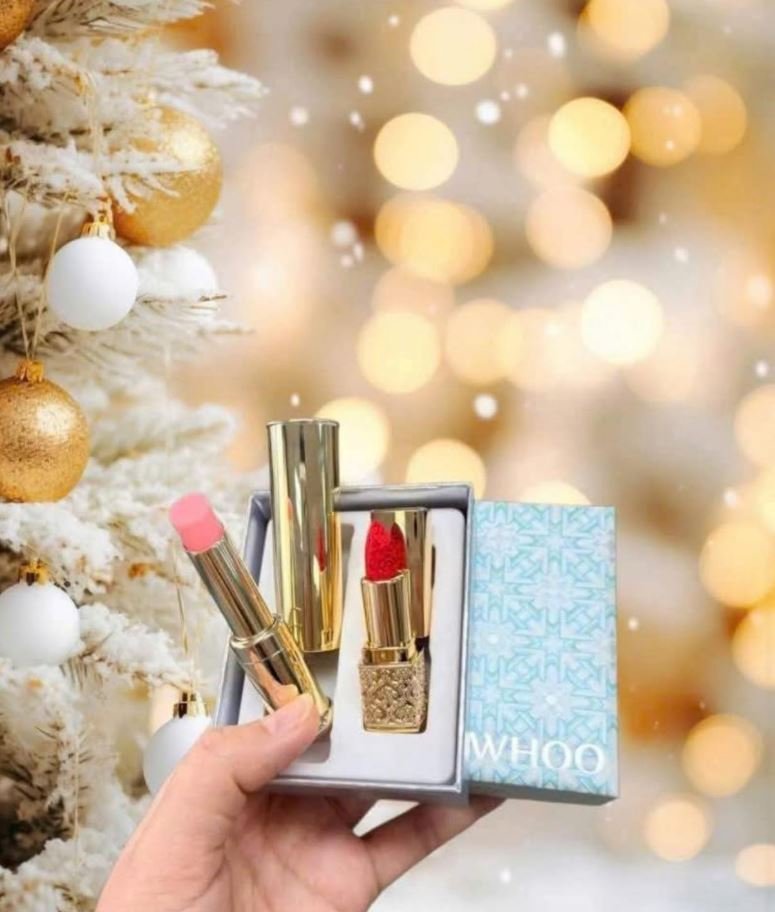 THE WHOO - Gongjinhyang: Mi Glow Up Lip balm 2Pcs Special Set