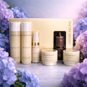 AMORE PACIFIC Time Response Experience 6pcs Travel Gift Set #Anti-aging