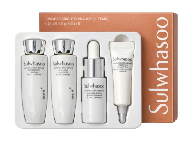 Sulwhasoo Lumiwise Brightening Kit (4 Items) Travel size