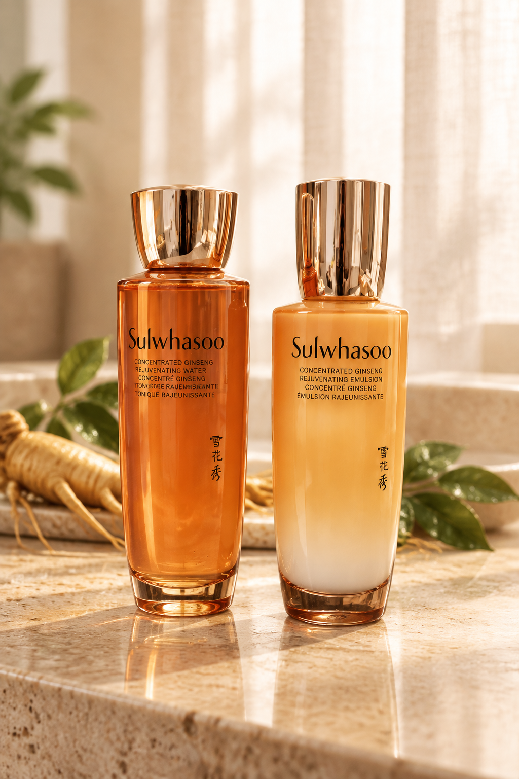 Sulwhasoo Concentrated Ginseng Daily Routine Toner Emulsion 6 Pcs Set - Image 2